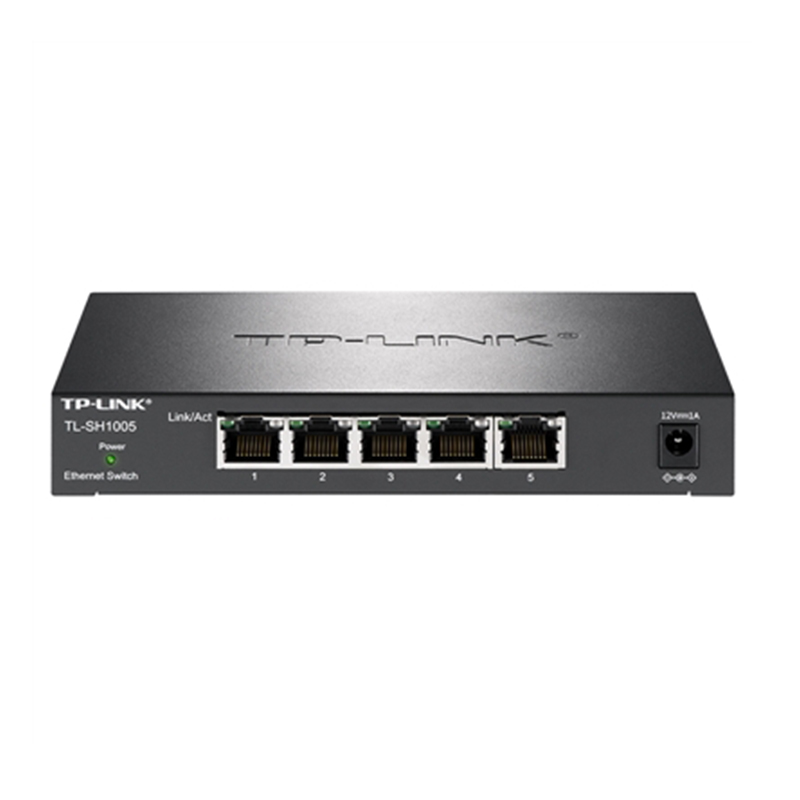 TP-LINK TL-SH1005 中小企业与家庭NAS用户的2.5G高速网络交换机首选